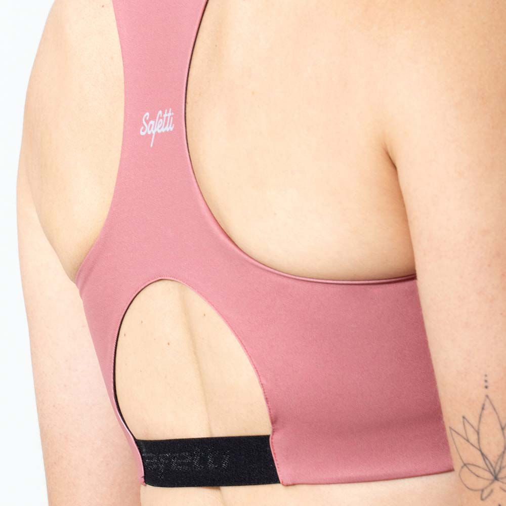 TOP RUNNING DUOMOTION ROSA PONCHE PARA MUJER