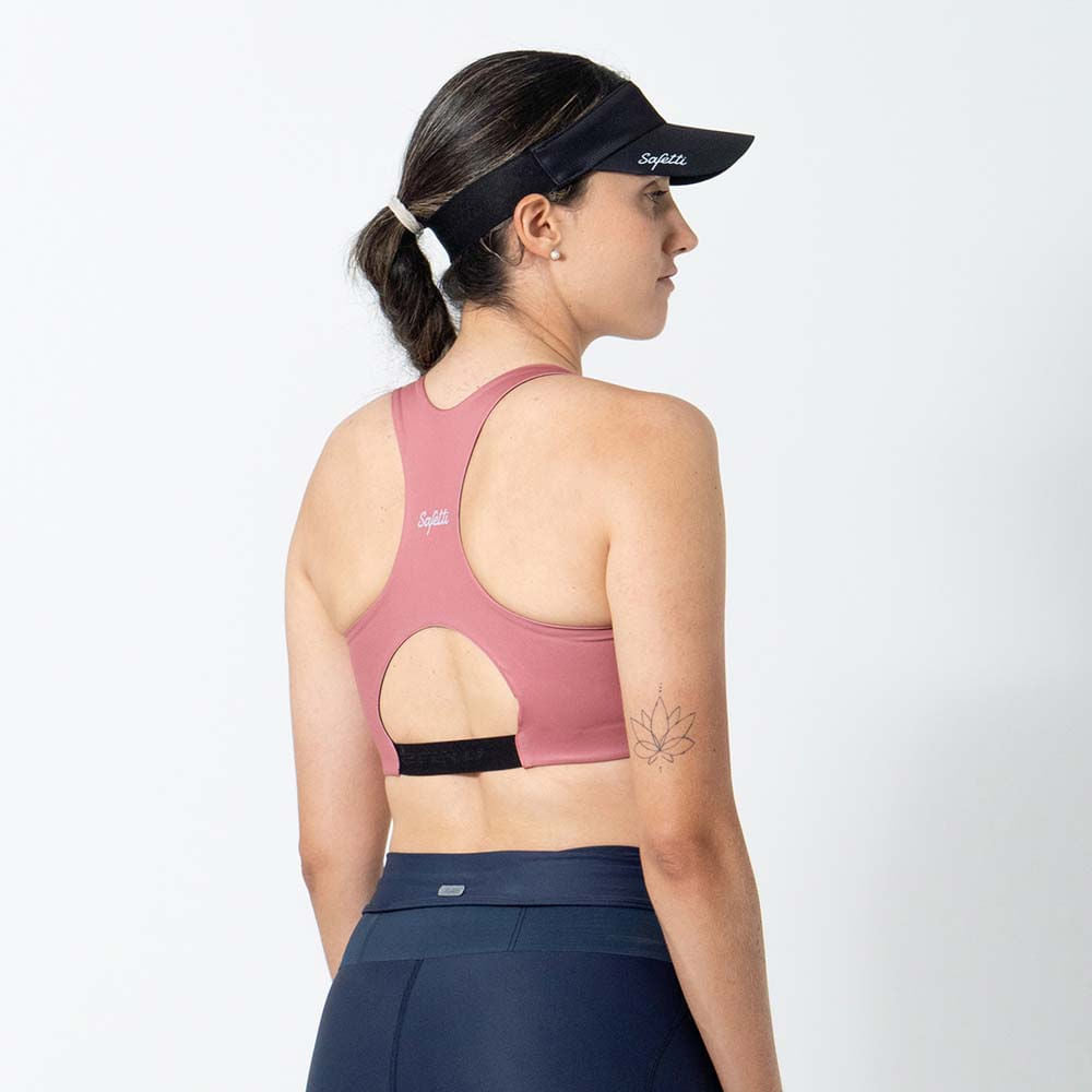 TOP RUNNING DUOMOTION ROSA PONCHE PARA MUJER