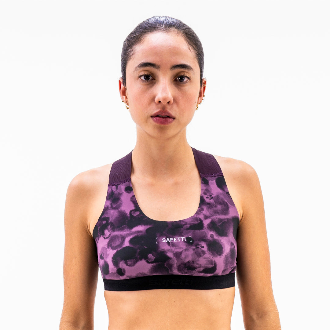 TOP CICLISMO NEXO CIRUELA PARA MUJER