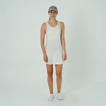 VESTIDO RUNNING/PÁDEL BOUNCE MARFIL PARA MUJER