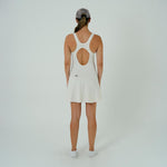 VESTIDO RUNNING/PÁDEL BOUNCE MARFIL PARA MUJER